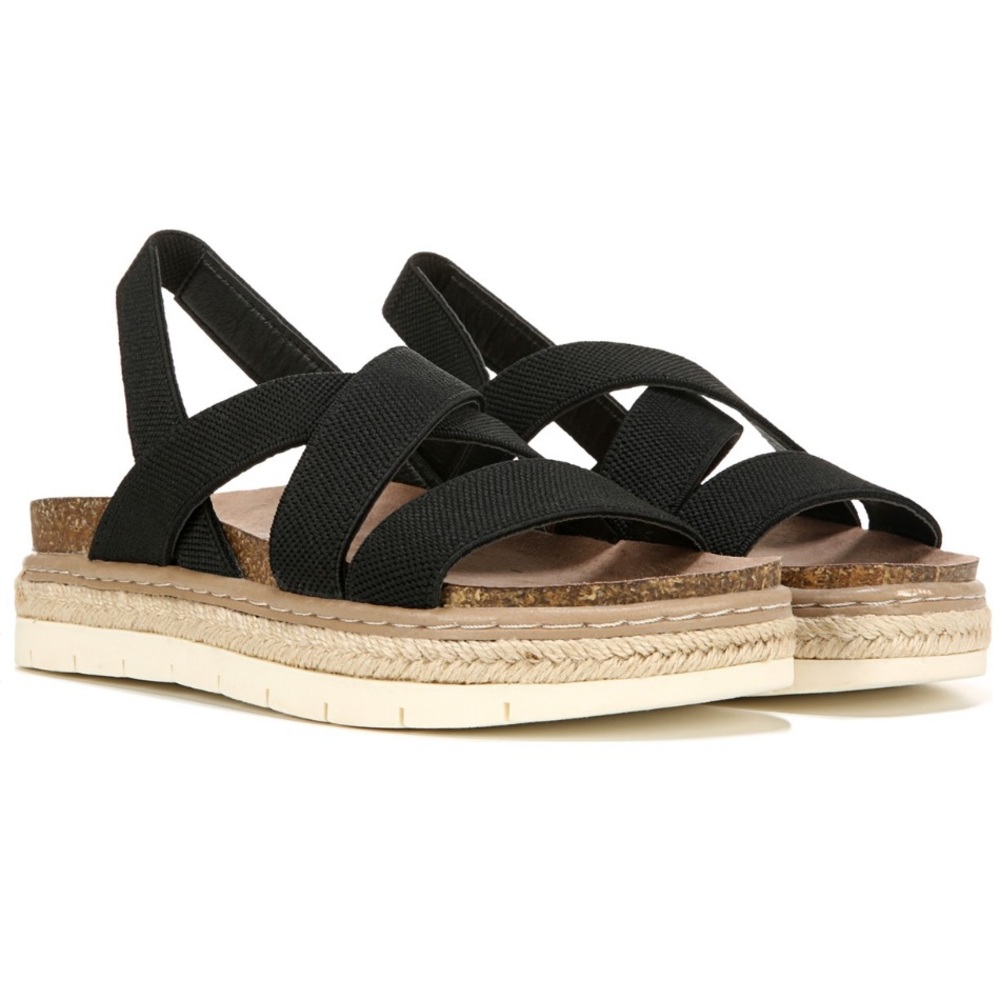 Madden Girl Platform Sandals Black